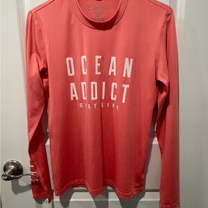 Salt Life Vibrant Coral Tee